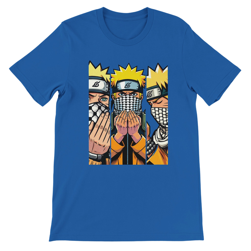 Naruto W/Keffiyeh Premium Unisex Crewneck T-shirt