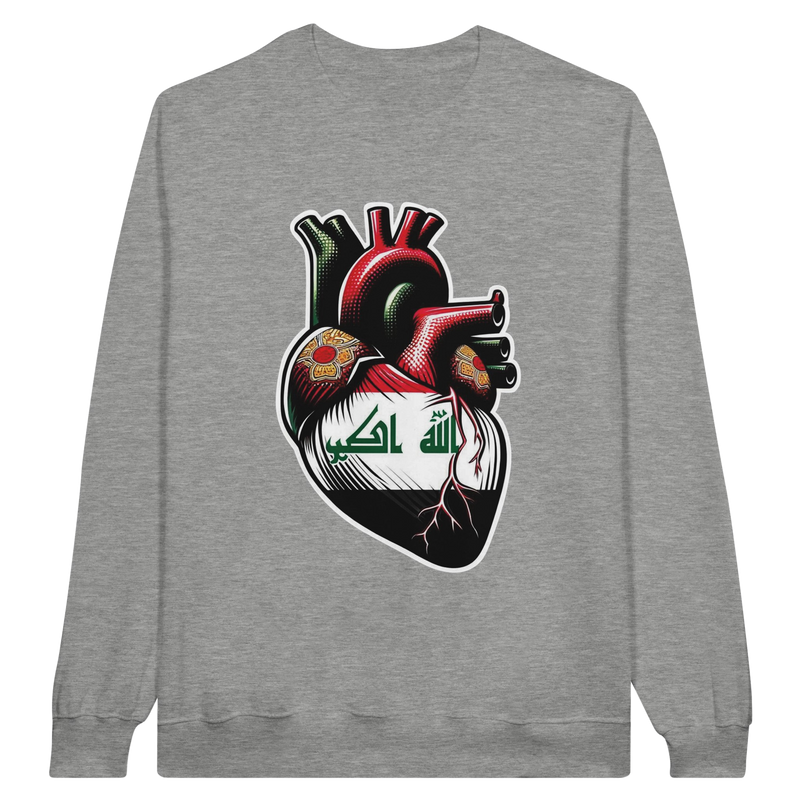 Iraq Heart Unisex Sweatshirt