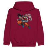 Goku W/Keffiyeh Kids Pullover Hoodie