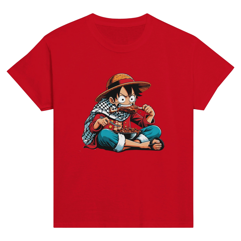 Luffy Eating Kids T-shirt