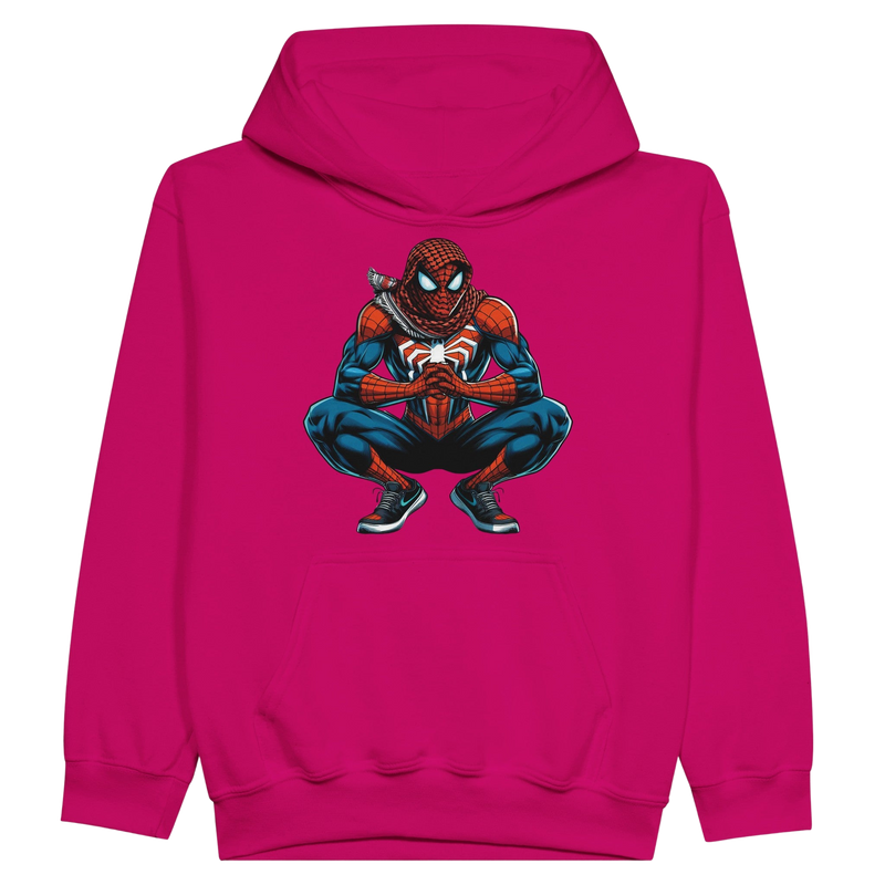 Spiderman Keffiyeh Suit Kids Pullover Hoodie