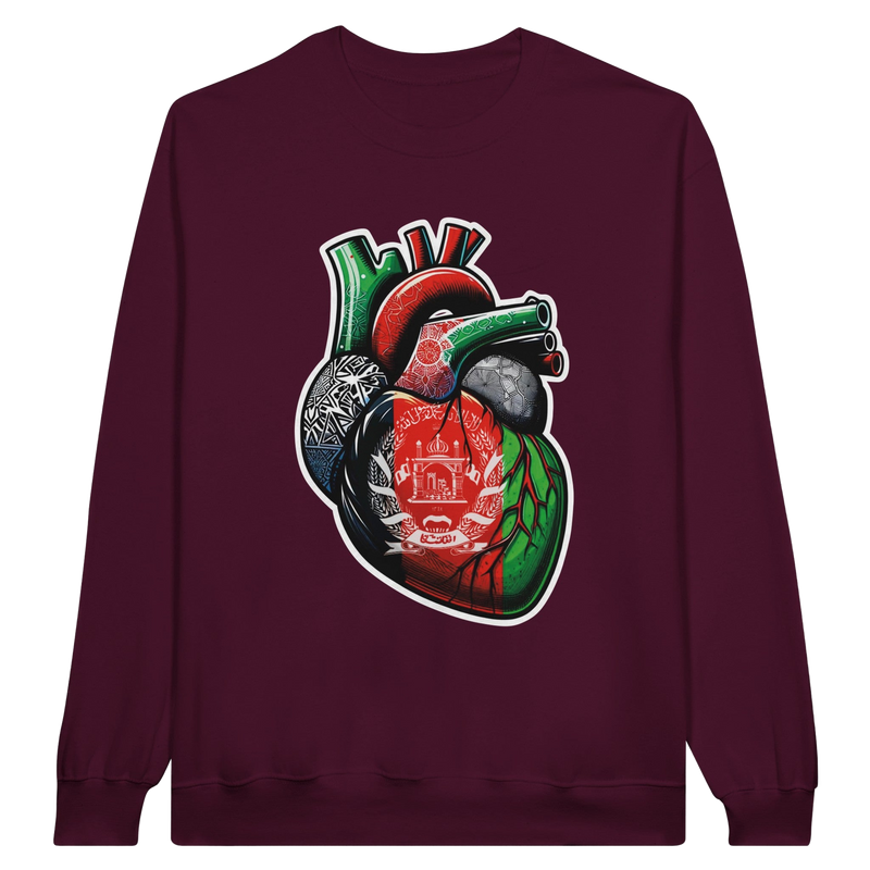 Afghanistan Heart Unisex Sweatshirt