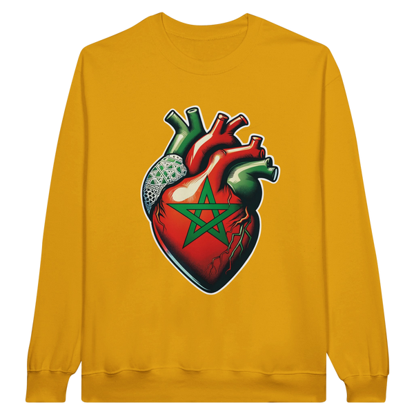 Morocco Heart Unisex Sweatshirt