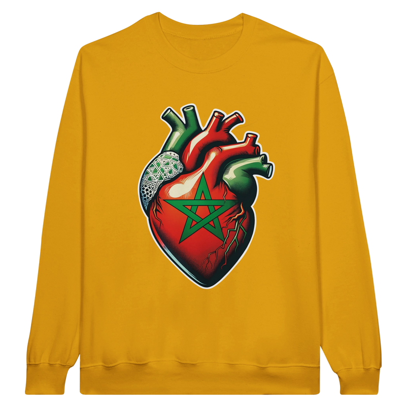 Morocco Heart Unisex Sweatshirt