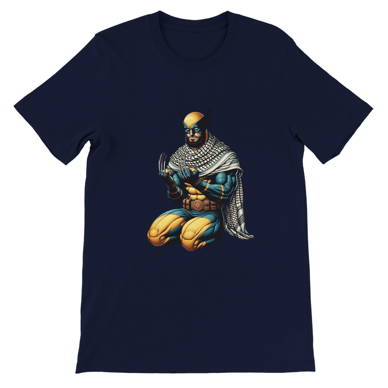 Wolverine W/Keffiyeh Premium Unisex Crewneck T-shirt