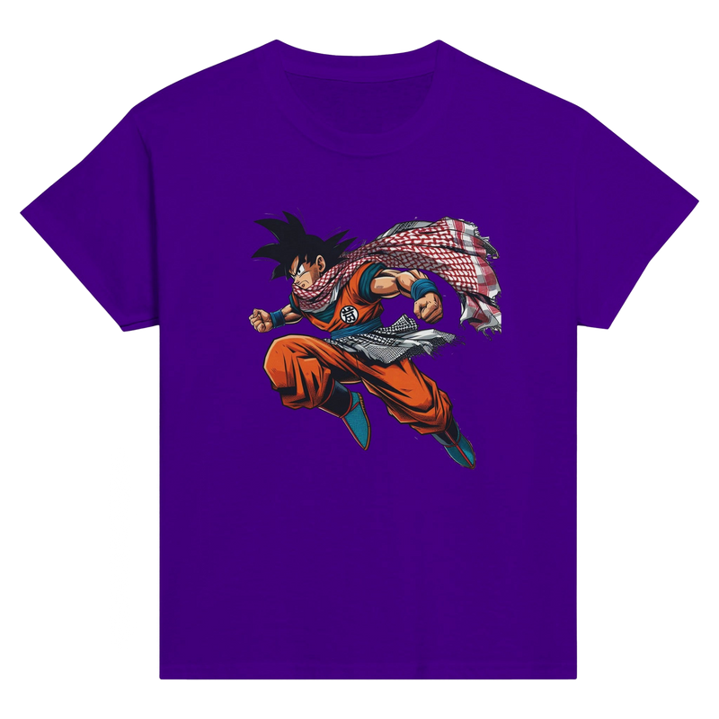 Goku W/Keffiyeh Kids Crewneck T-shirt