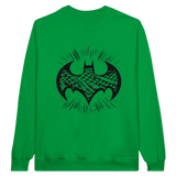 Batman Symbol W/Keffiyeh Crewneck Sweatshirt