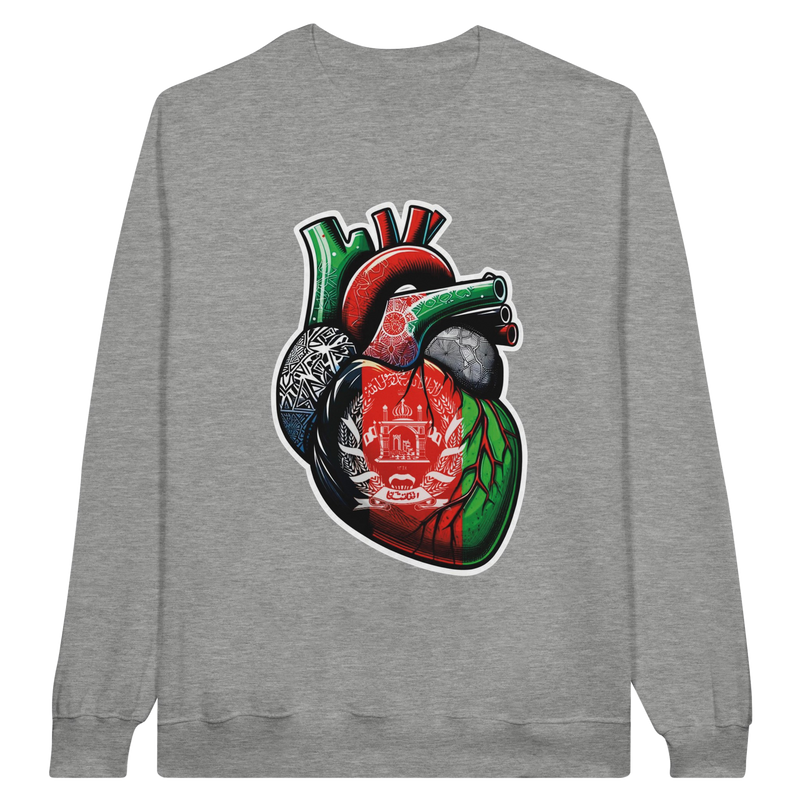 Afghanistan Heart Unisex Sweatshirt