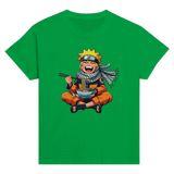 Naruto Eating Ramen Kids Crewneck T-shirt