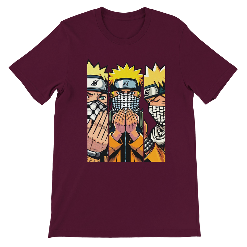 Naruto W/Keffiyeh Premium Unisex Crewneck T-shirt