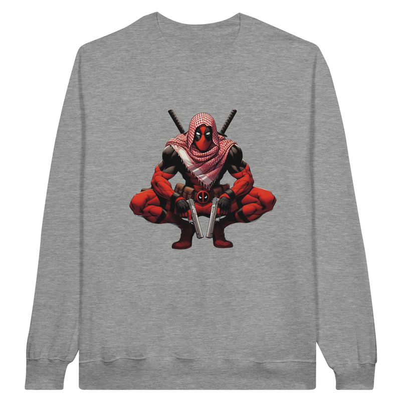 Deadpool w/ Keffiyeh Unisex Sweatshirt