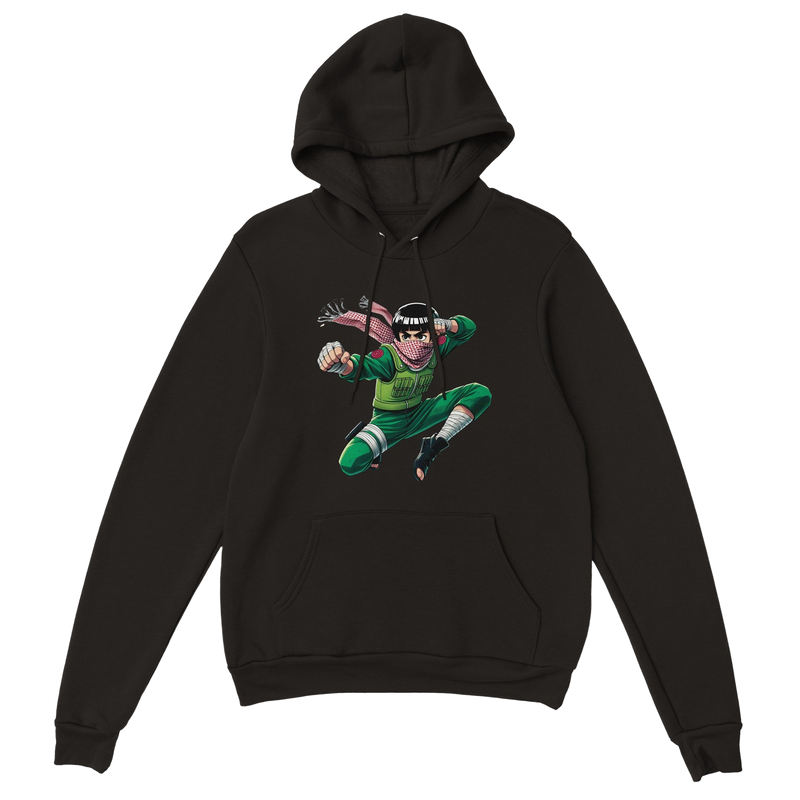 Rock Lee W/Keffiyeh Unisex Hoodie