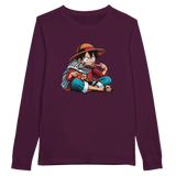 Luffy Eating Unisex Long Sleeve T-shirt