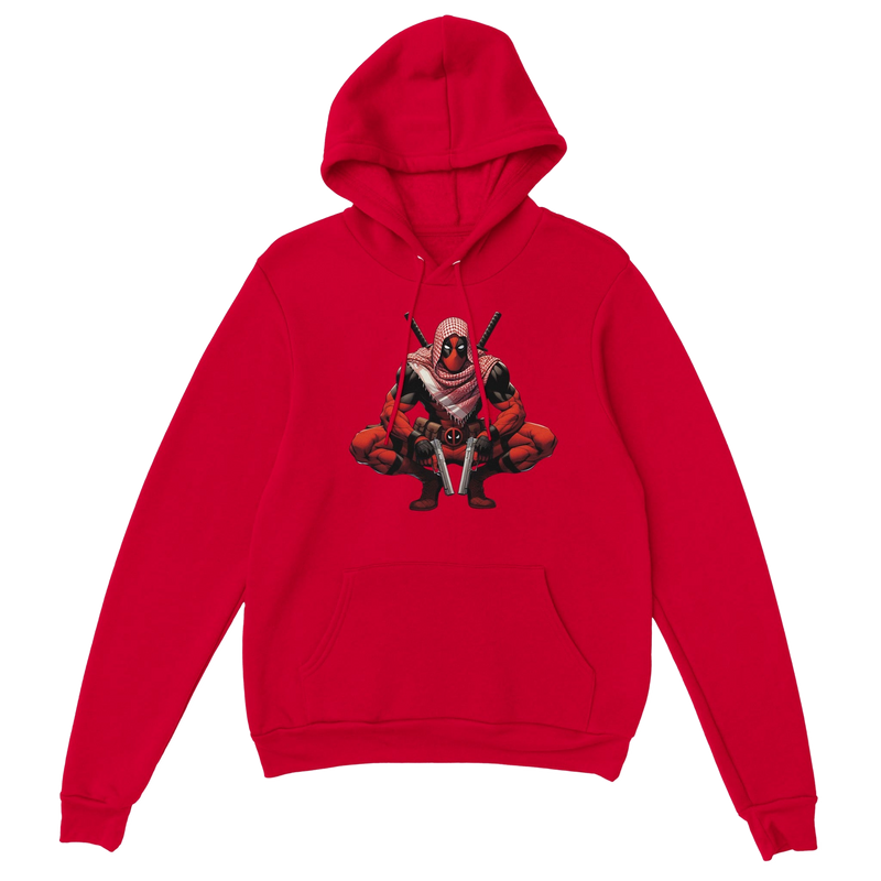 Deadpool w/ Keffiyeh Unisex Pullover Hoodie