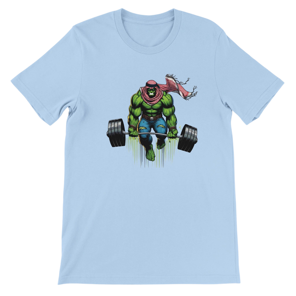 Hulk W/ Keffiyeh Deadlifting Unisex T-shirt