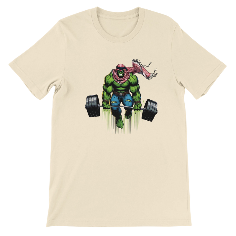 Hulk W/ Keffiyeh Deadlifting Unisex T-shirt