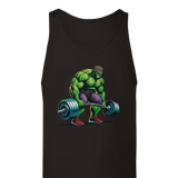 Hulk W/Kufi Deadlifting Unisex Tank Top