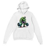 Hulk W/Kufi Deadlifting Premium Unisex Pullover Hoodie