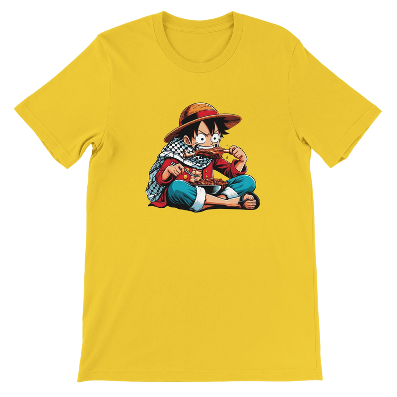 Luffy Eating Unisex Crewneck T-shirt