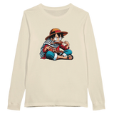 Luffy Eating Unisex Long Sleeve T-shirt