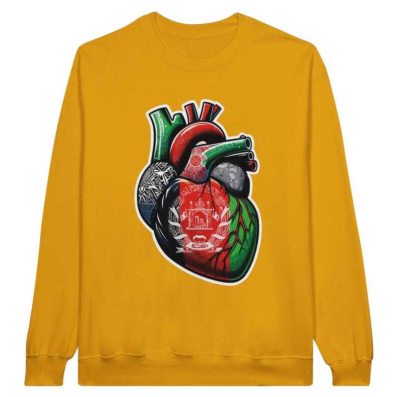 Afghanistan Heart Unisex Sweatshirt