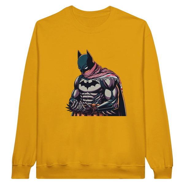 Batman w/ Keffiyeh Unisex Crewneck Sweatshirt