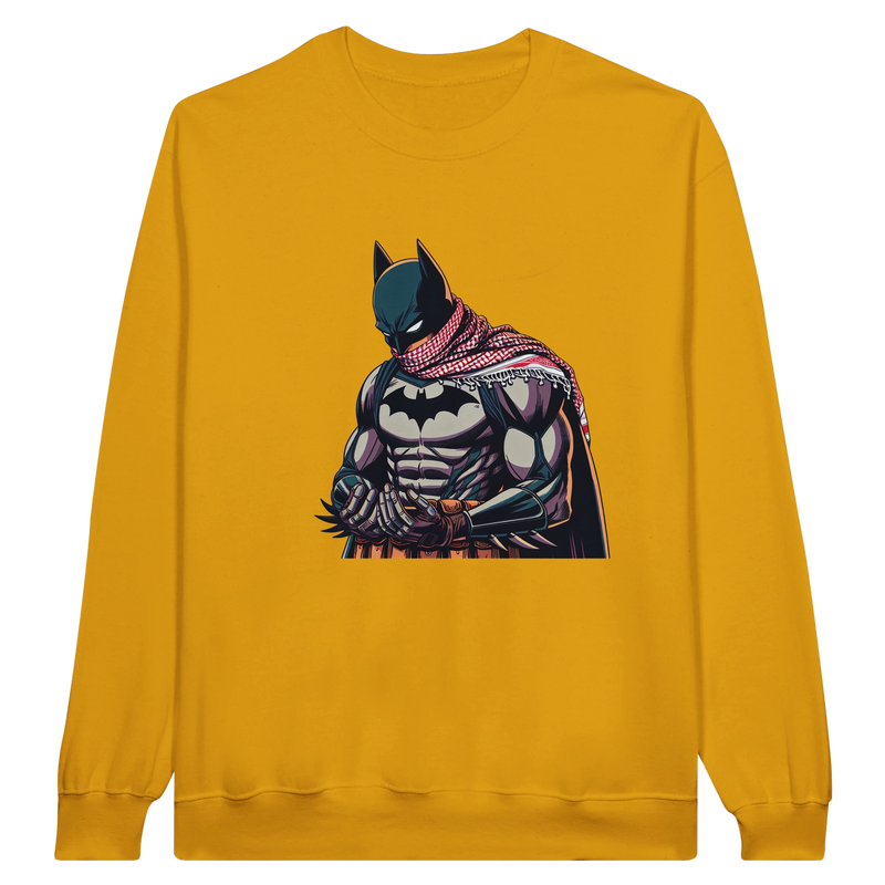 Batman w/ Keffiyeh Unisex Crewneck Sweatshirt