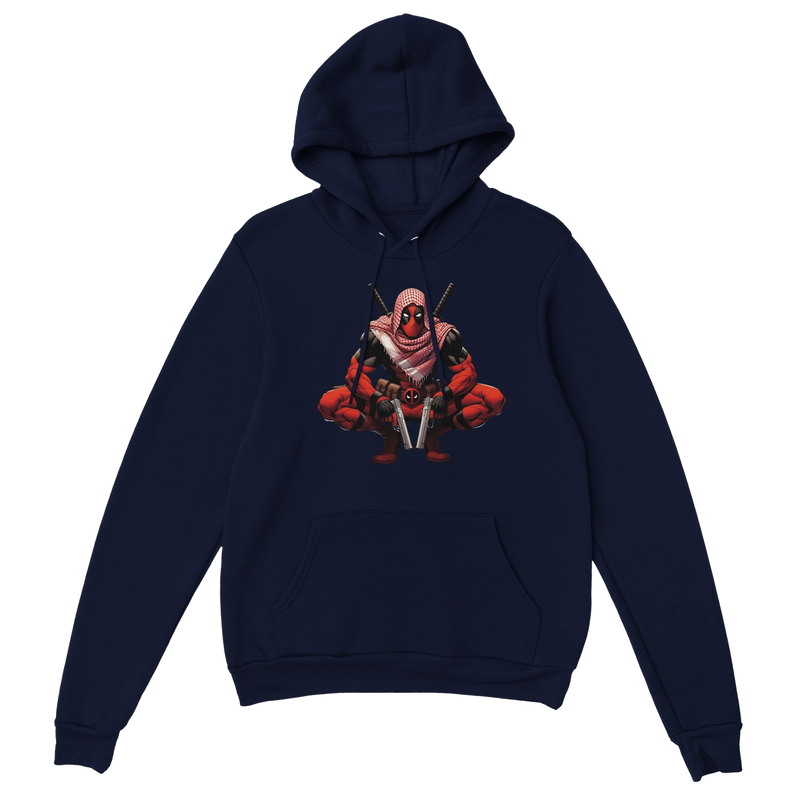 Deadpool w/ Keffiyeh Unisex Pullover Hoodie