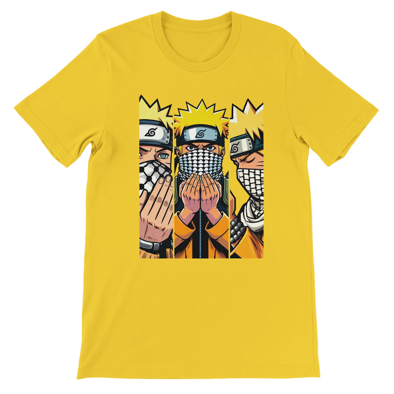 Naruto W/Keffiyeh Premium Unisex Crewneck T-shirt