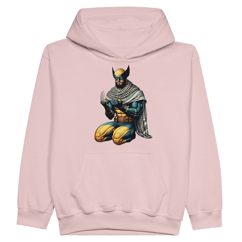 Wolverine W/ Keffiyeh Kids Pullover Hoodie