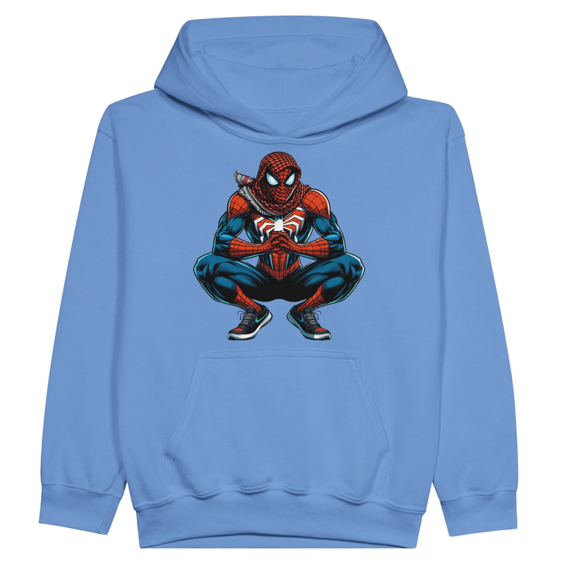 Spiderman Keffiyeh Suit Kids Pullover Hoodie