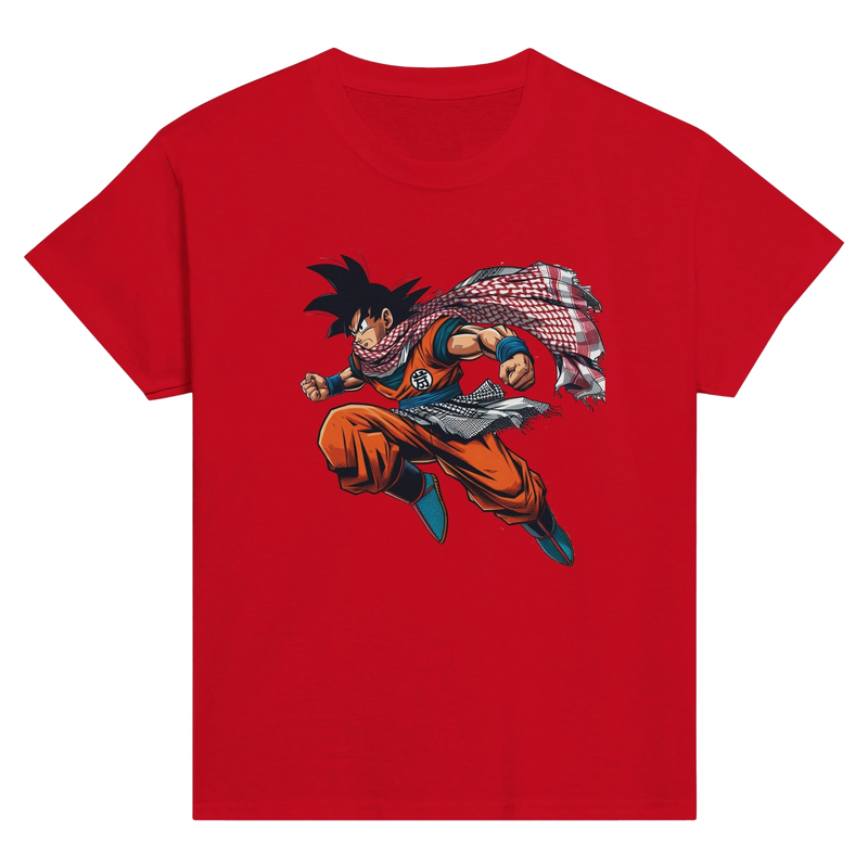 Goku W/Keffiyeh Kids Crewneck T-shirt