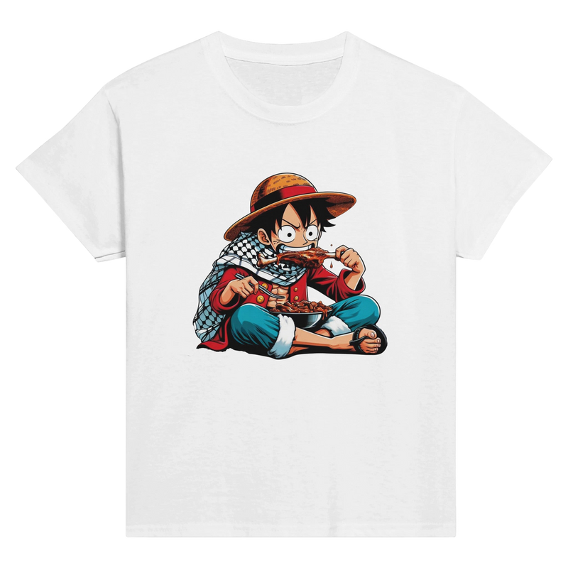 Luffy Eating Kids T-shirt