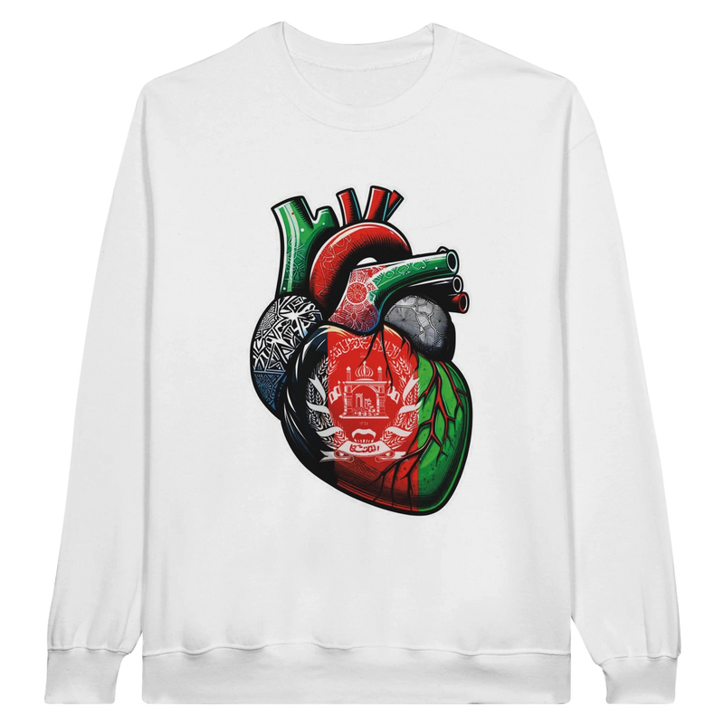 Afghanistan Heart Unisex Sweatshirt