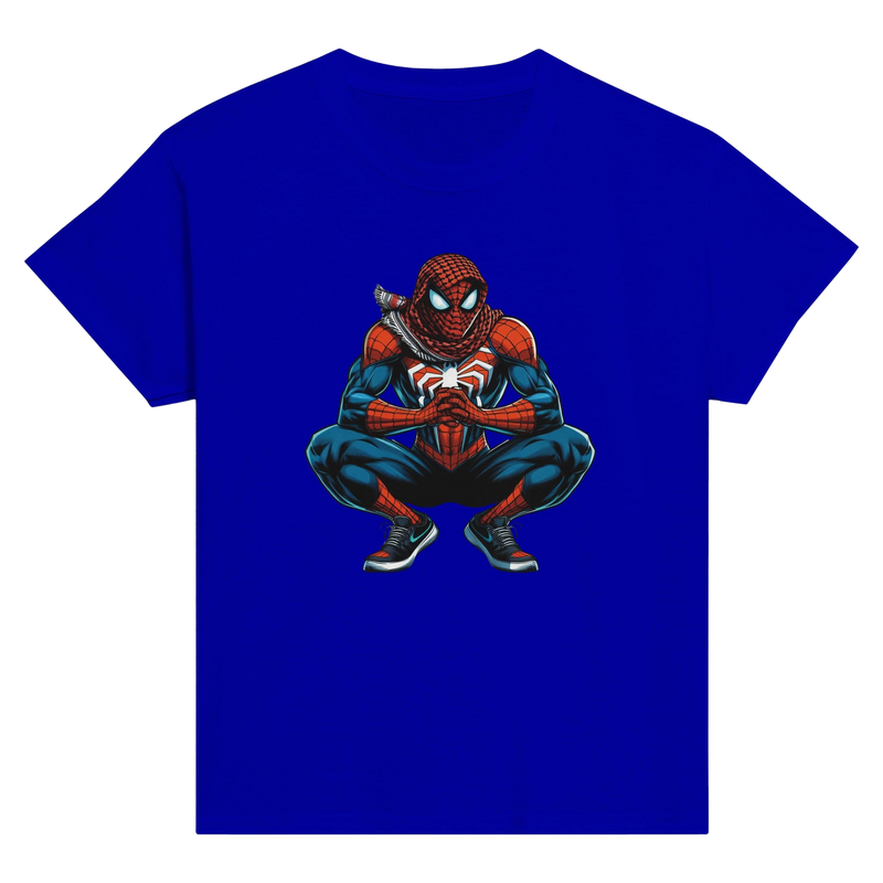 Spiderman Keffiyeh Suit Kids Crewneck T-shirt