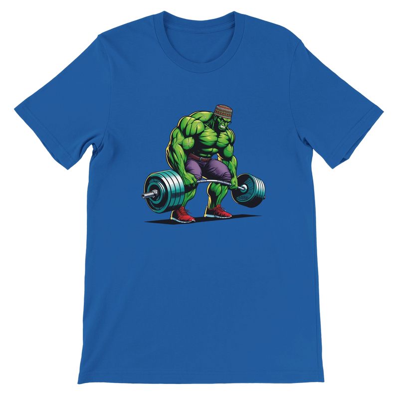 Hulk W/ Kufi Deadlifting Unisex T-shirt