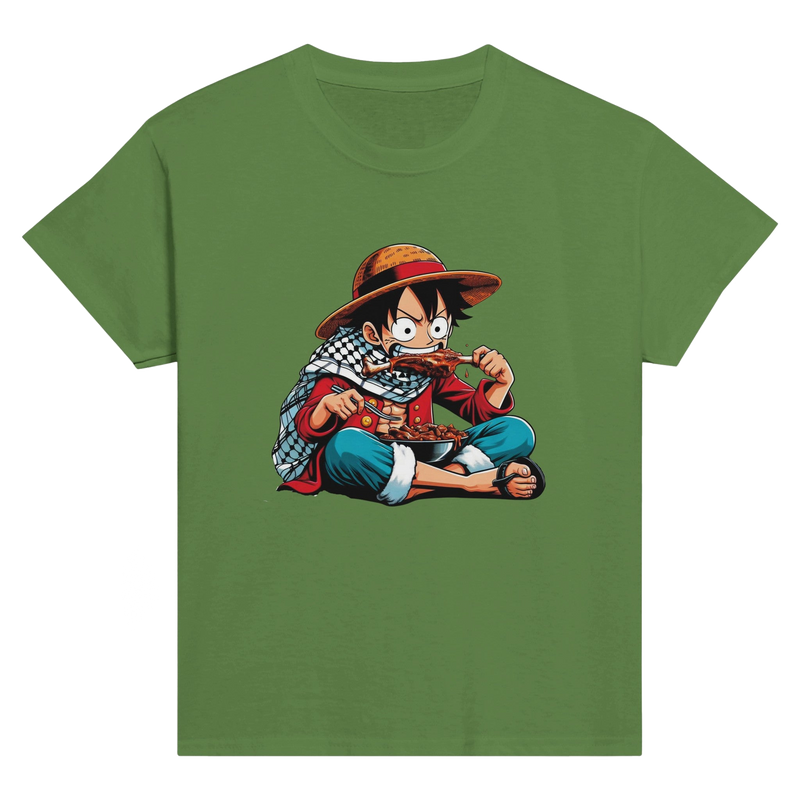 Luffy Eating Kids T-shirt