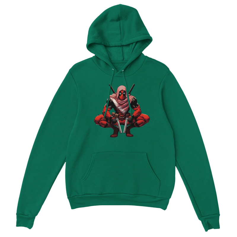 Deadpool w/ Keffiyeh Unisex Pullover Hoodie