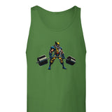 Wolverine W/Keffiyeh Deadlifting Unisex Tank Top