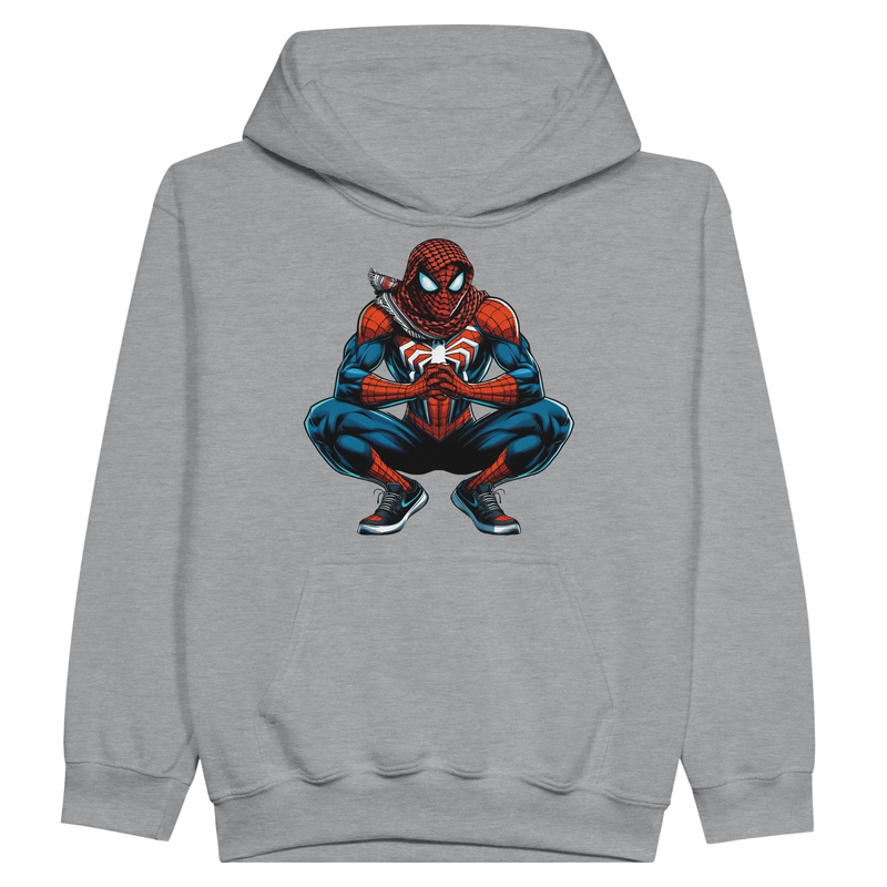 Spiderman Keffiyeh Suit Kids Pullover Hoodie