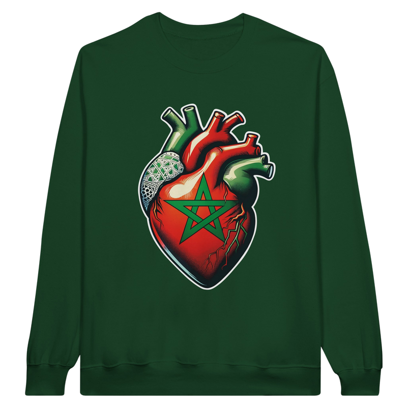 Morocco Heart Unisex Sweatshirt