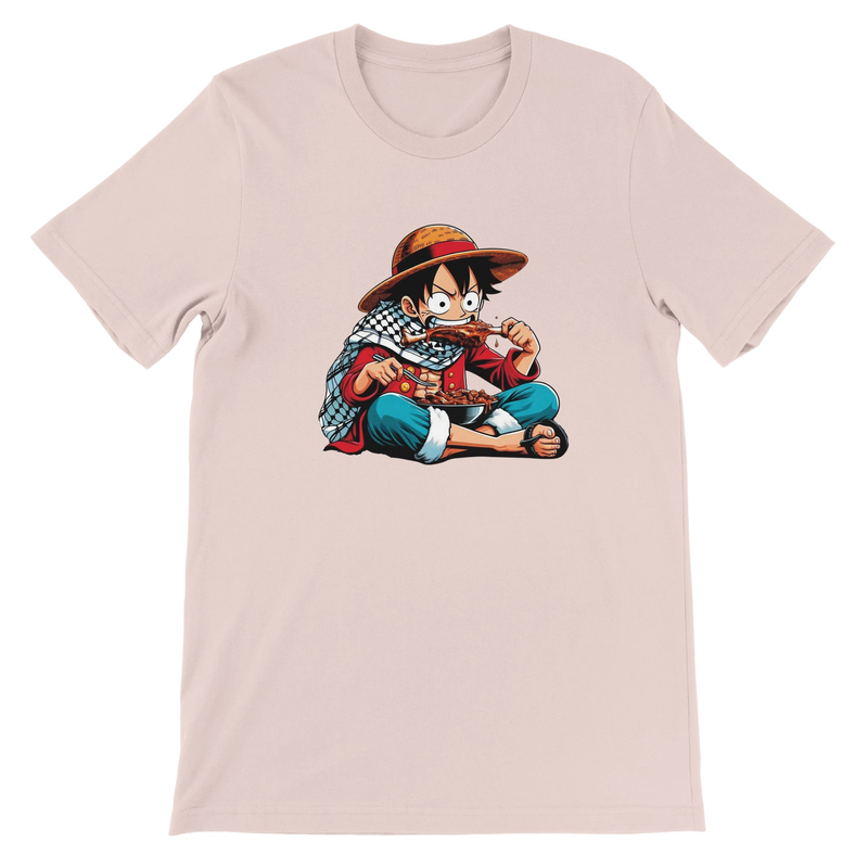 Luffy Eating Unisex Crewneck T-shirt