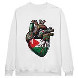 Palestine Heart Unisex Sweatshirt