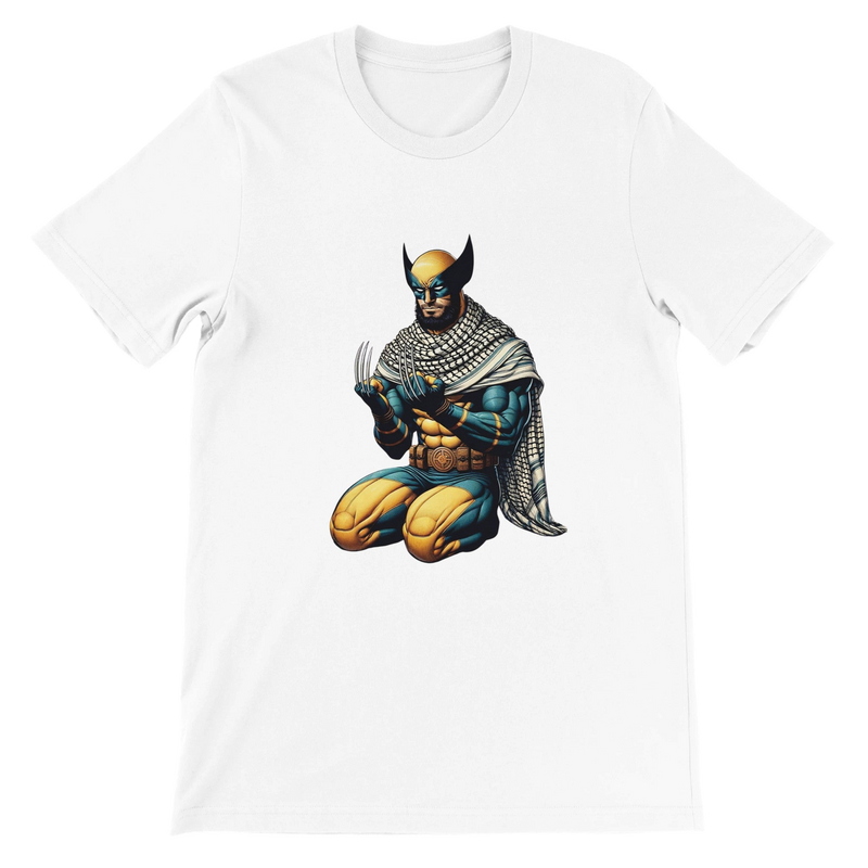 Wolverine W/Keffiyeh Premium Unisex Crewneck T-shirt