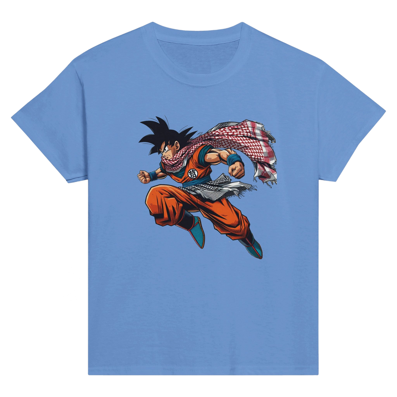 Goku W/Keffiyeh Kids Crewneck T-shirt