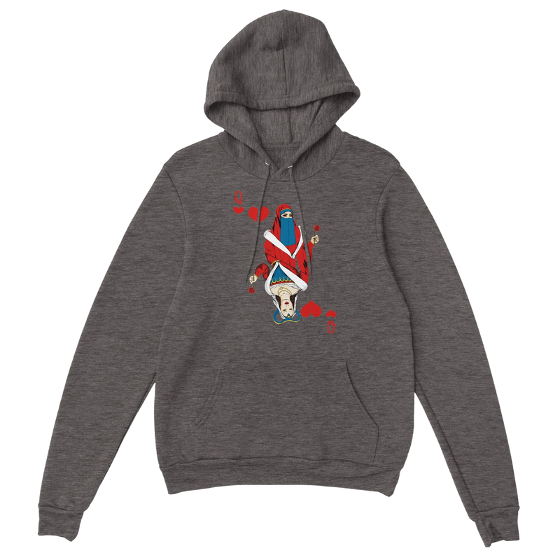 Queen Of Hearts Premium Unisex Hoodie