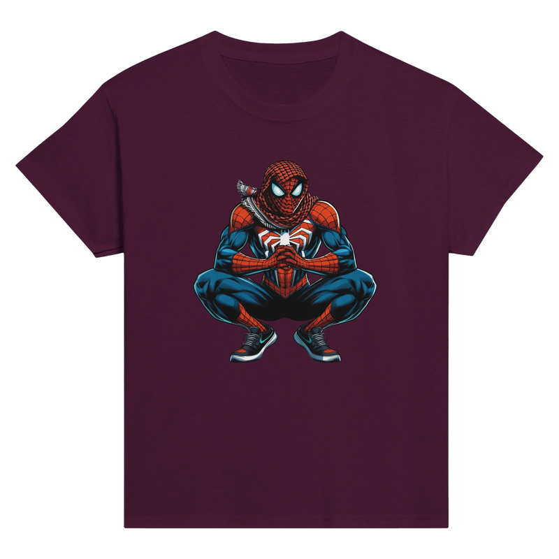 Spiderman Keffiyeh Suit Kids Crewneck T-shirt