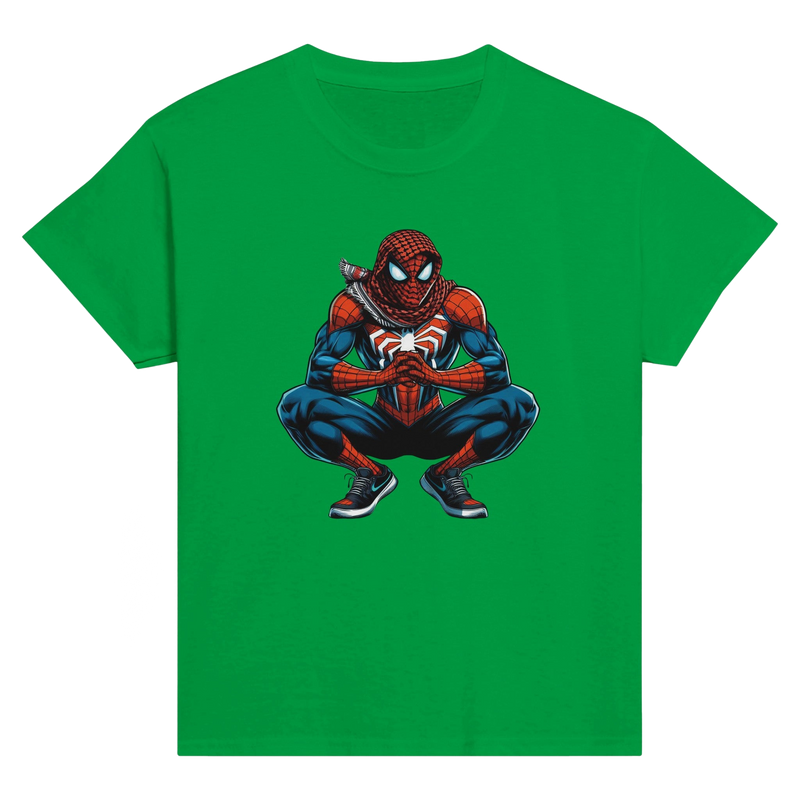 Spiderman Keffiyeh Suit Kids Crewneck T-shirt