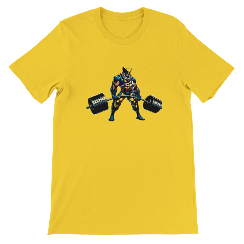 Wolverine Deadlifting w/Keffiyeh Unisex T-shirt