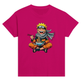 Naruto Eating Ramen Kids Crewneck T-shirt